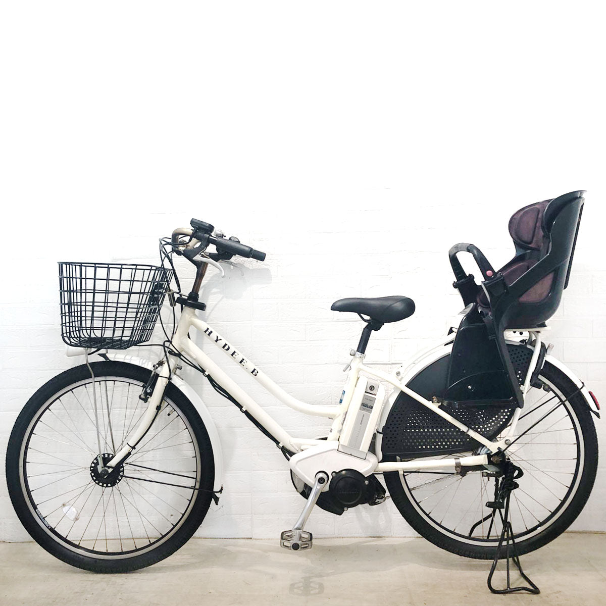 新品バッテリー ブリヂストン HYDEE B ハイディ ビー ホワイト 26インチ YW053 【中古車】