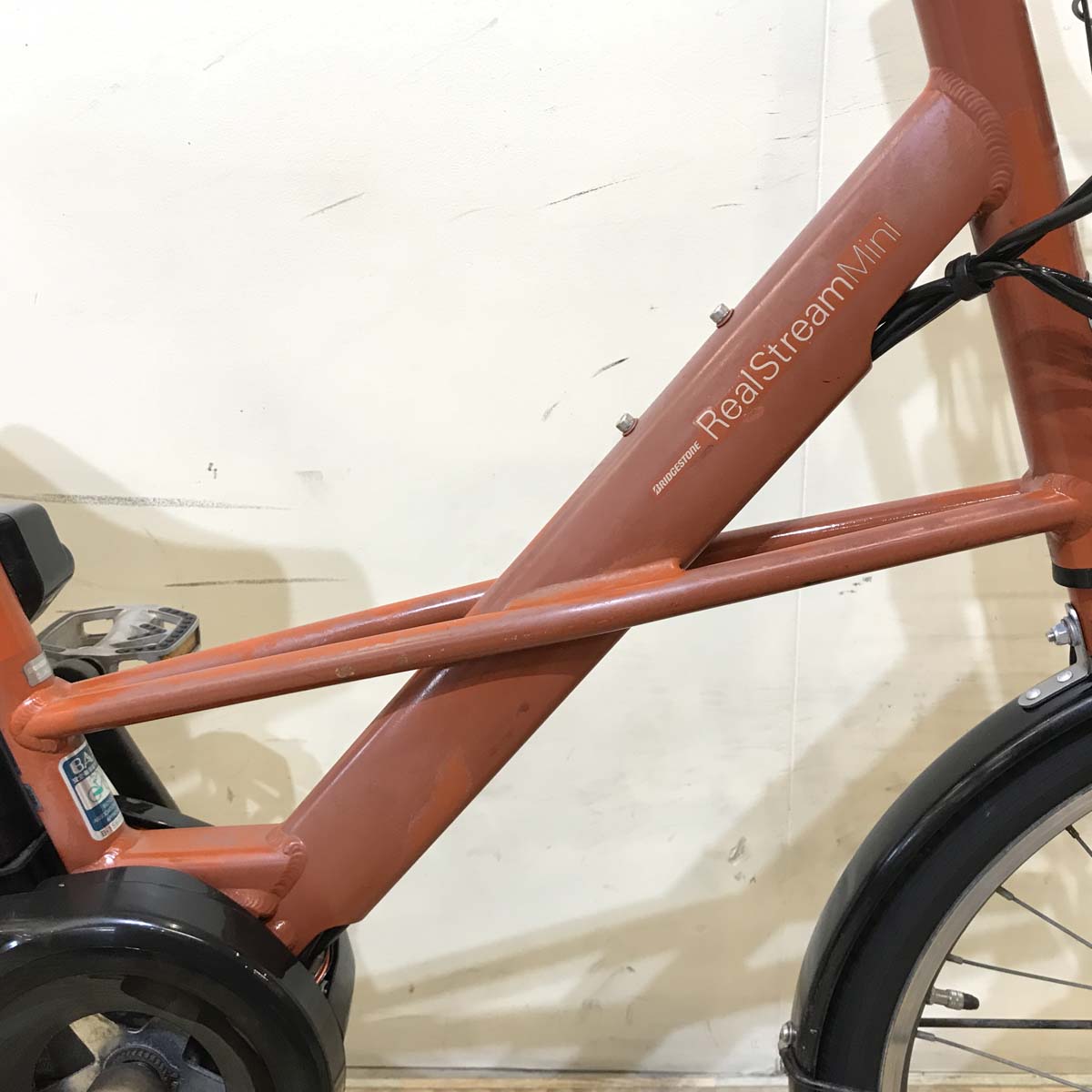 ブリヂストン リアルストリーム ミニ オレンジ 20インチ KY005 【中古車】