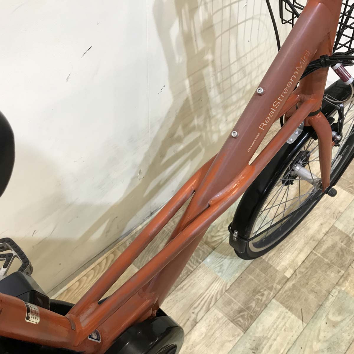 ブリヂストン リアルストリーム ミニ オレンジ 20インチ KY005 【中古車】