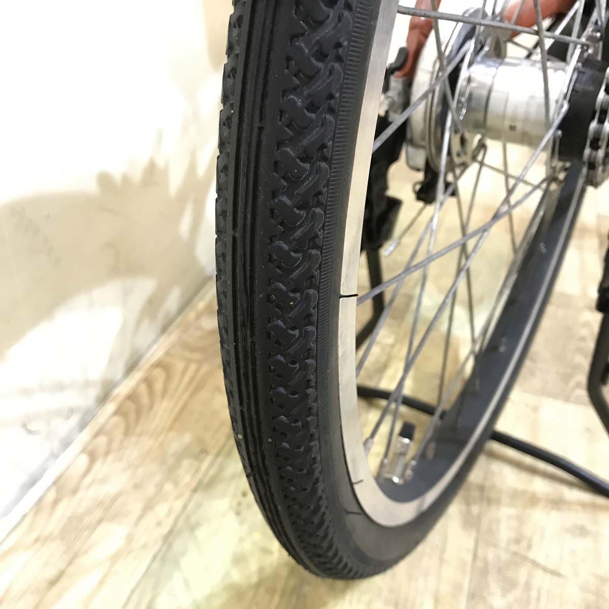 ブリヂストン リアルストリーム ミニ オレンジ 20インチ KY005 【中古車】
