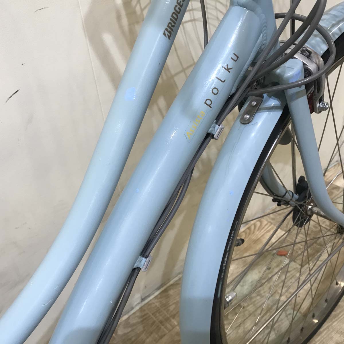 ブリヂストン アシスタ ポルク ブルー 26インチ KT088 【中古車】
