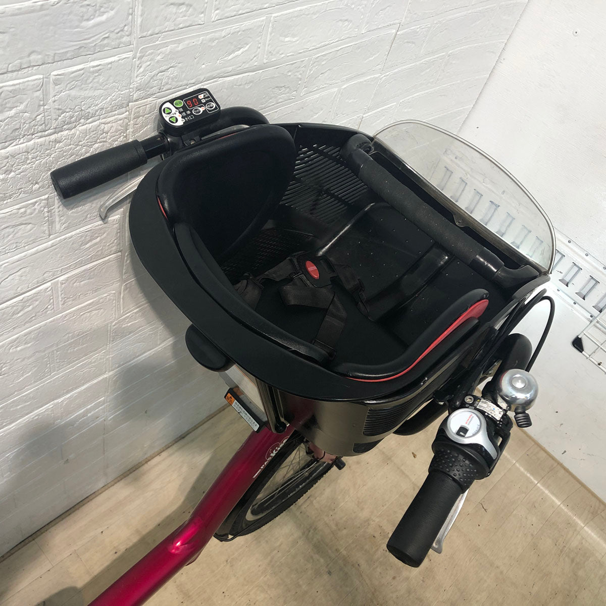 ヤマハ PAS Kiss mini パス キッス ミニ ピンク 20インチ YW060 【中古車】
