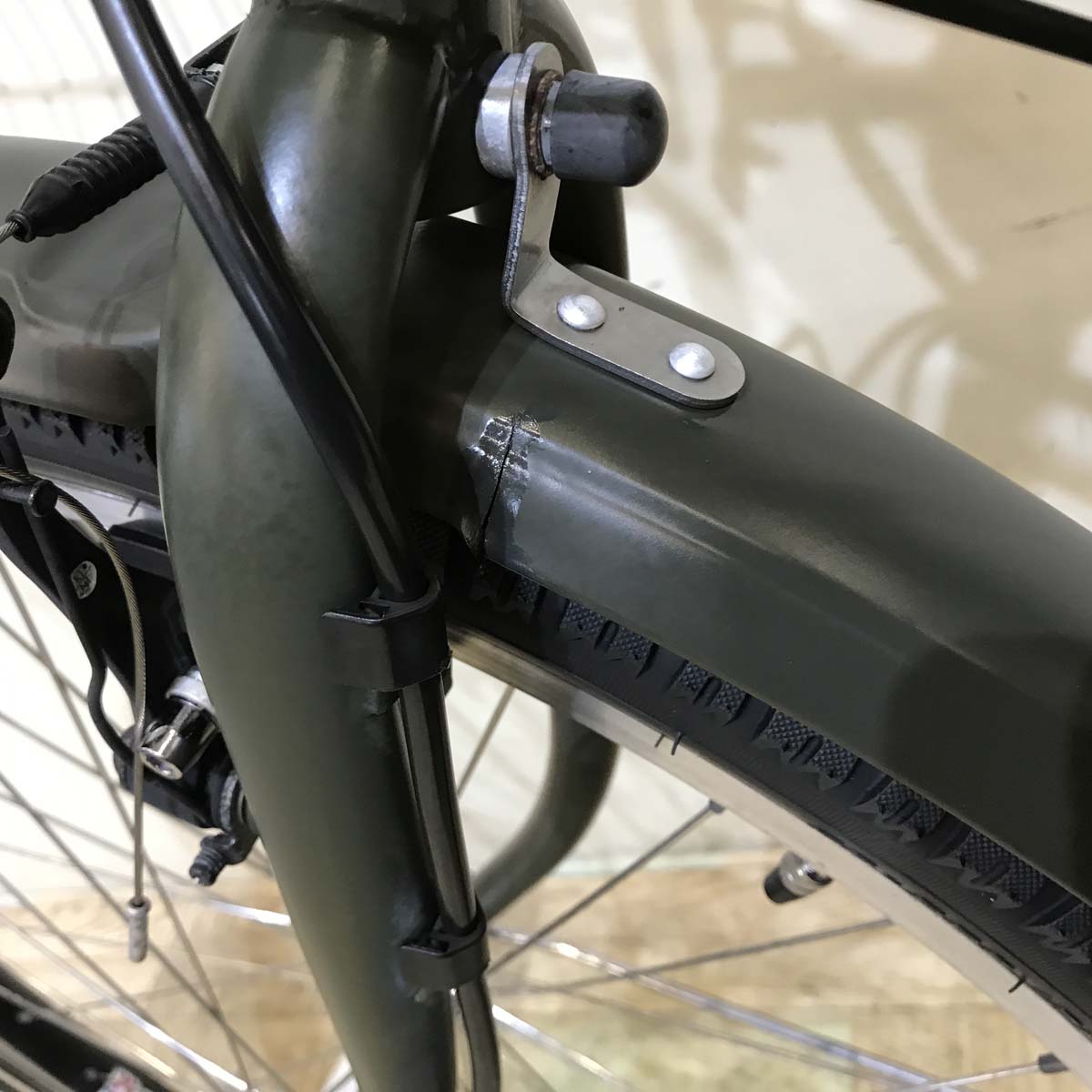 ブリヂストン HYDEE 2 ハイディ ツー カーキ 26インチ KY011 【中古車】