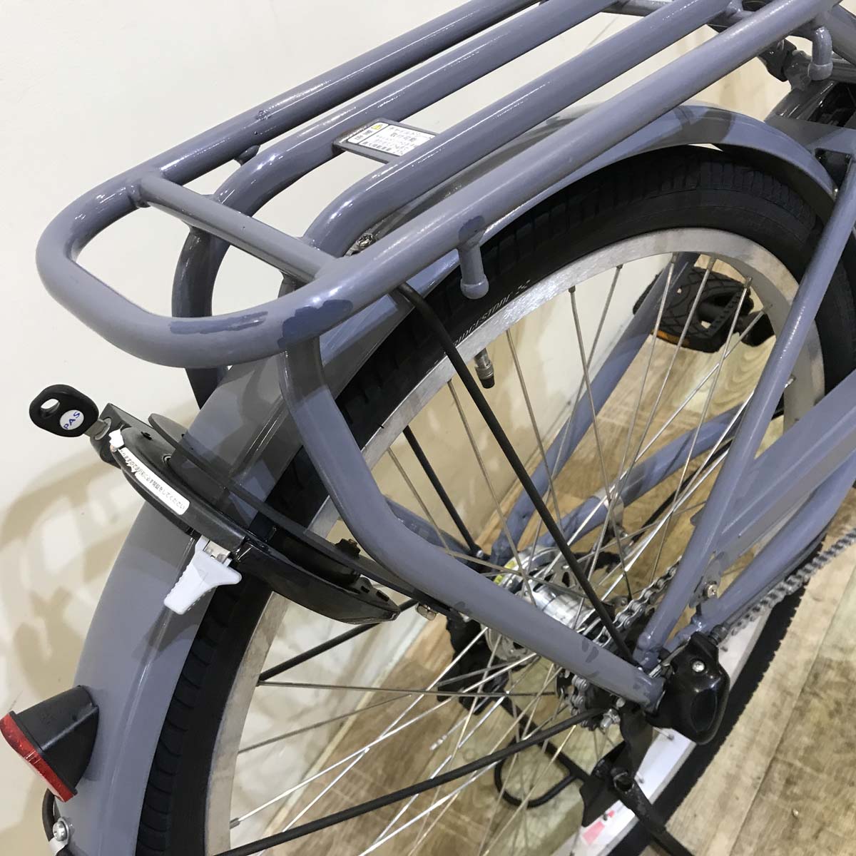 ヤマハ PAS RIN パス リン グレー 26インチ KY021 【中古車】