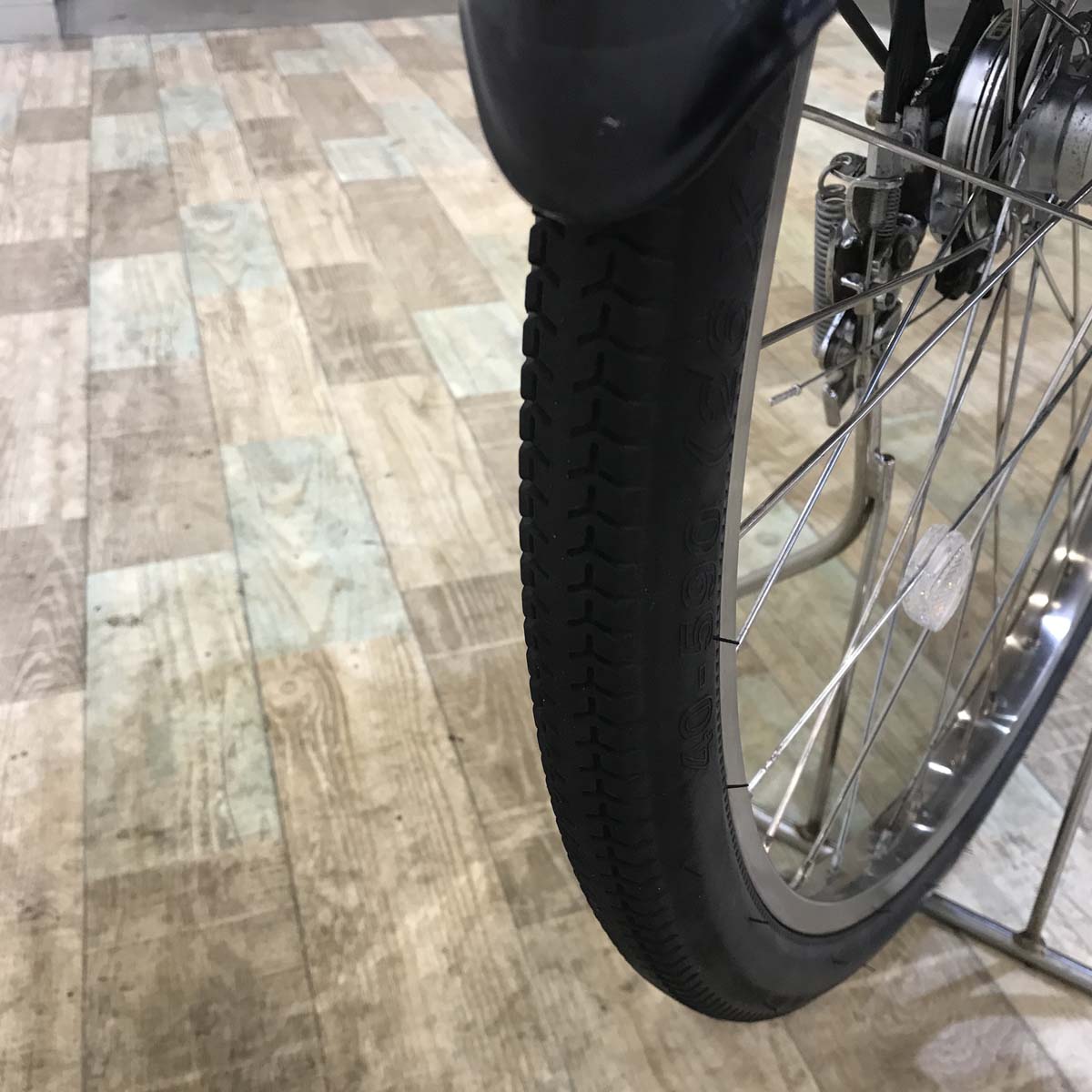パナソニック ギュット DX カーキ 前22×後26インチ KT101【中古車】