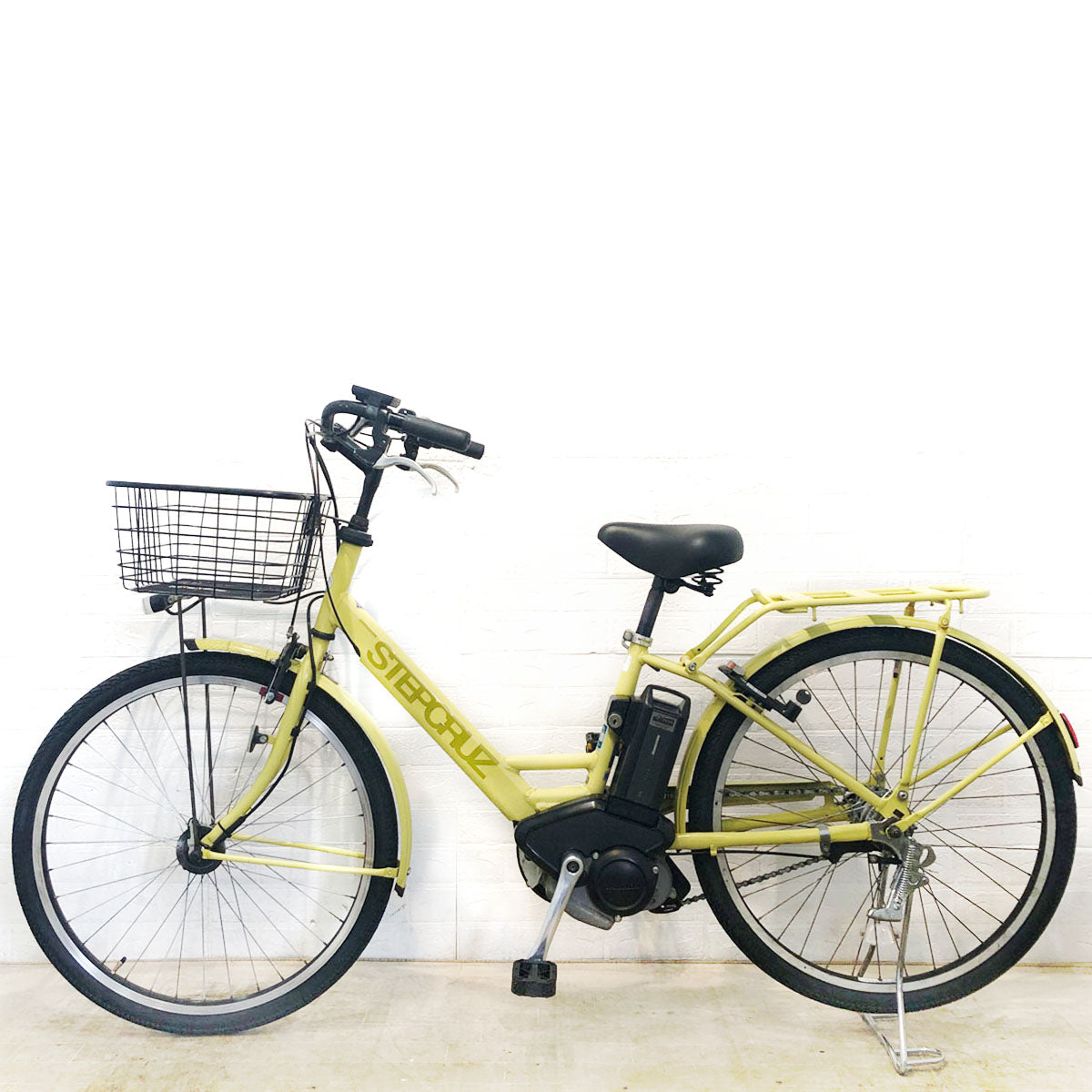 ブリヂストン ステップクルーズ e イエロー 26インチ YE034 【中古車】
