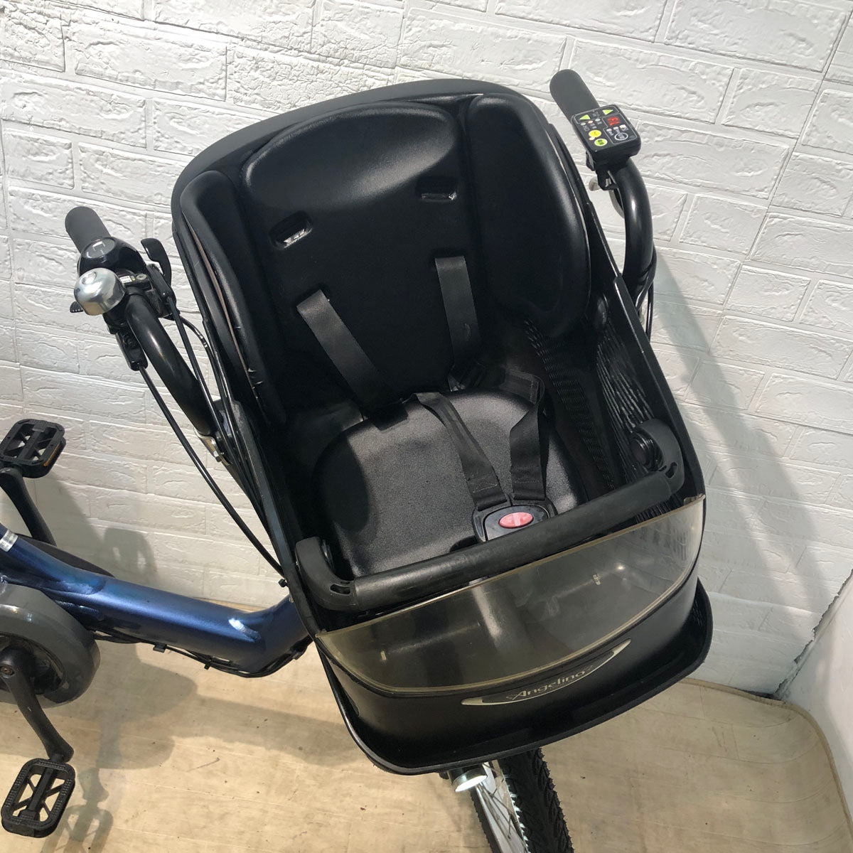 ヤマハ PAS Kiss mini パス キッス ミニ ネイビー 20インチ YW089【中古車】