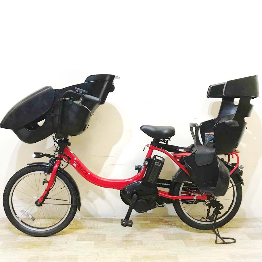 ヤマハ PAS Kiss mini un パス キッス ミニ アン レッド 20インチ KD005【中古車】