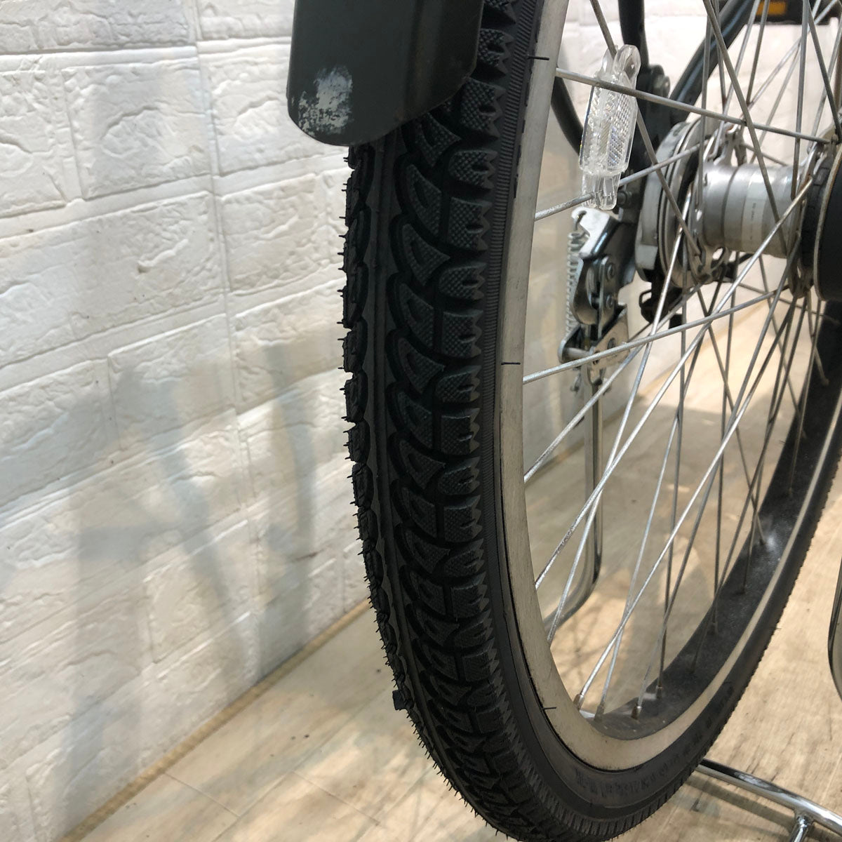 ブリヂストン ステップクルーズ e カーキ 26インチ YR095 【中古車】