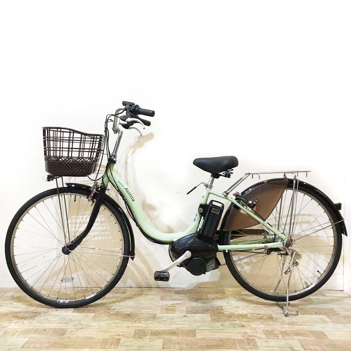ブリヂストン アシスタ DX グリーン 26インチ KY046 【中古車】