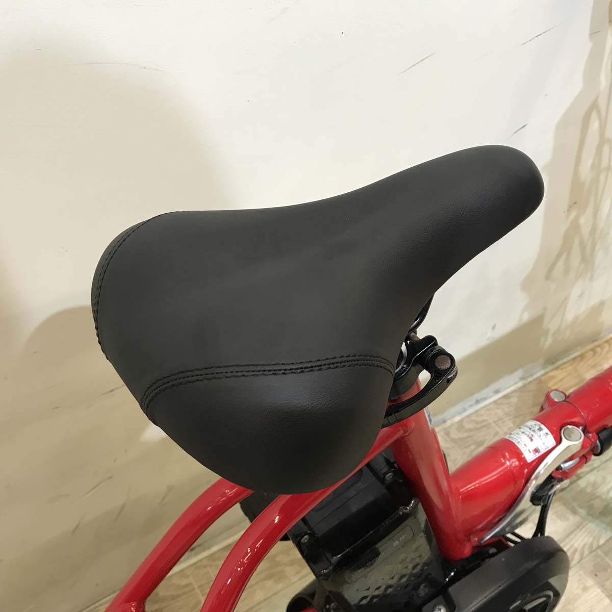 折りたたみ パナソニック オフタイム レッド × イエロー 前18×後20インチ KT127 【中古車】