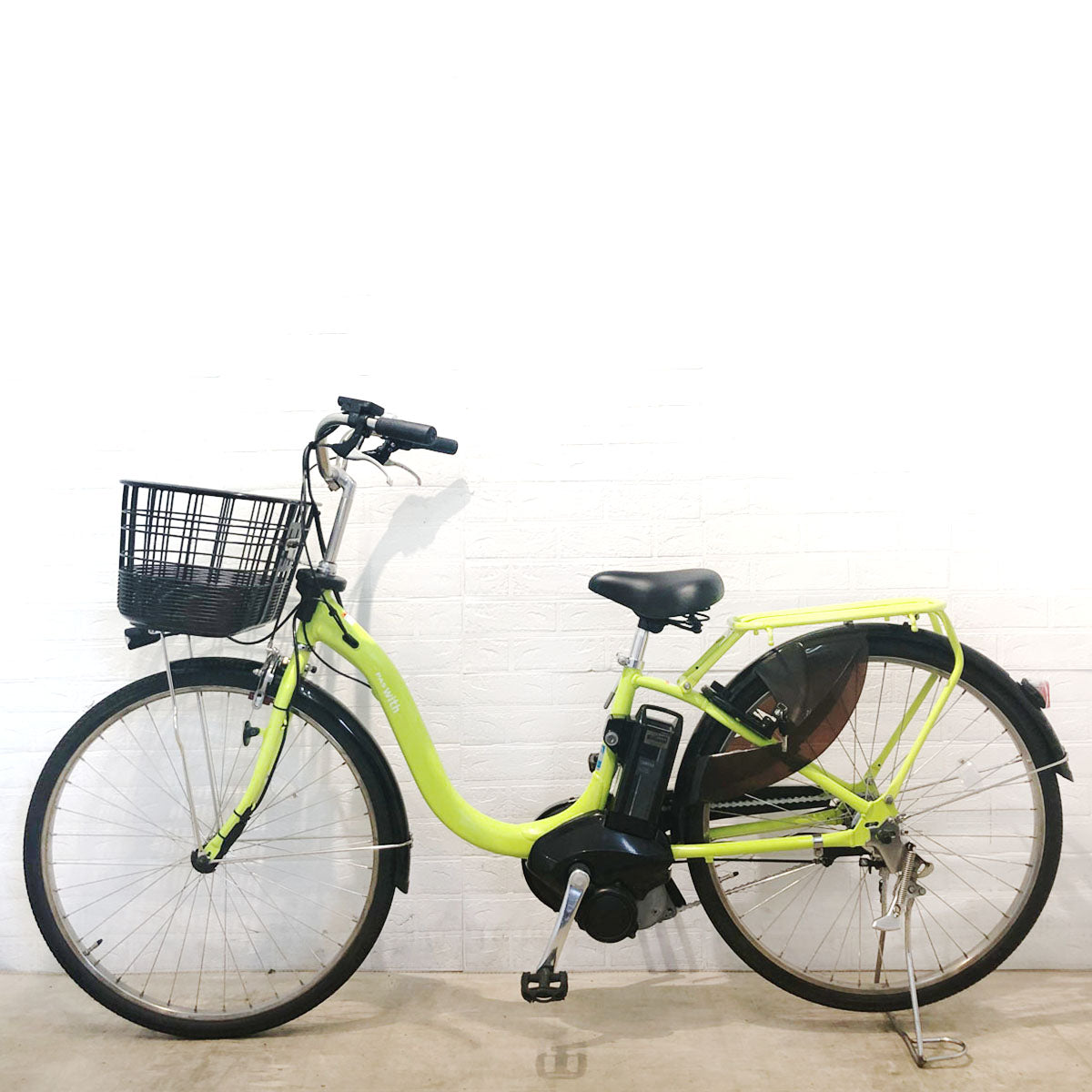 ヤマハ PAS With パス ウィズ グリーン 26インチ YR104 【中古車】