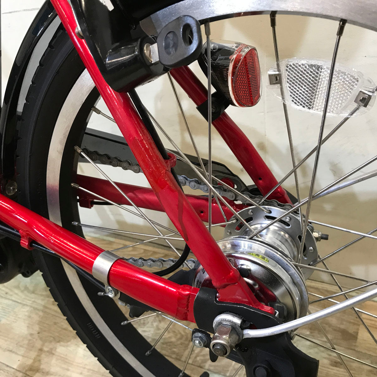 ヤマハ PAS CITY C パス シティ シー レッド 20インチ KY069 【中古車】