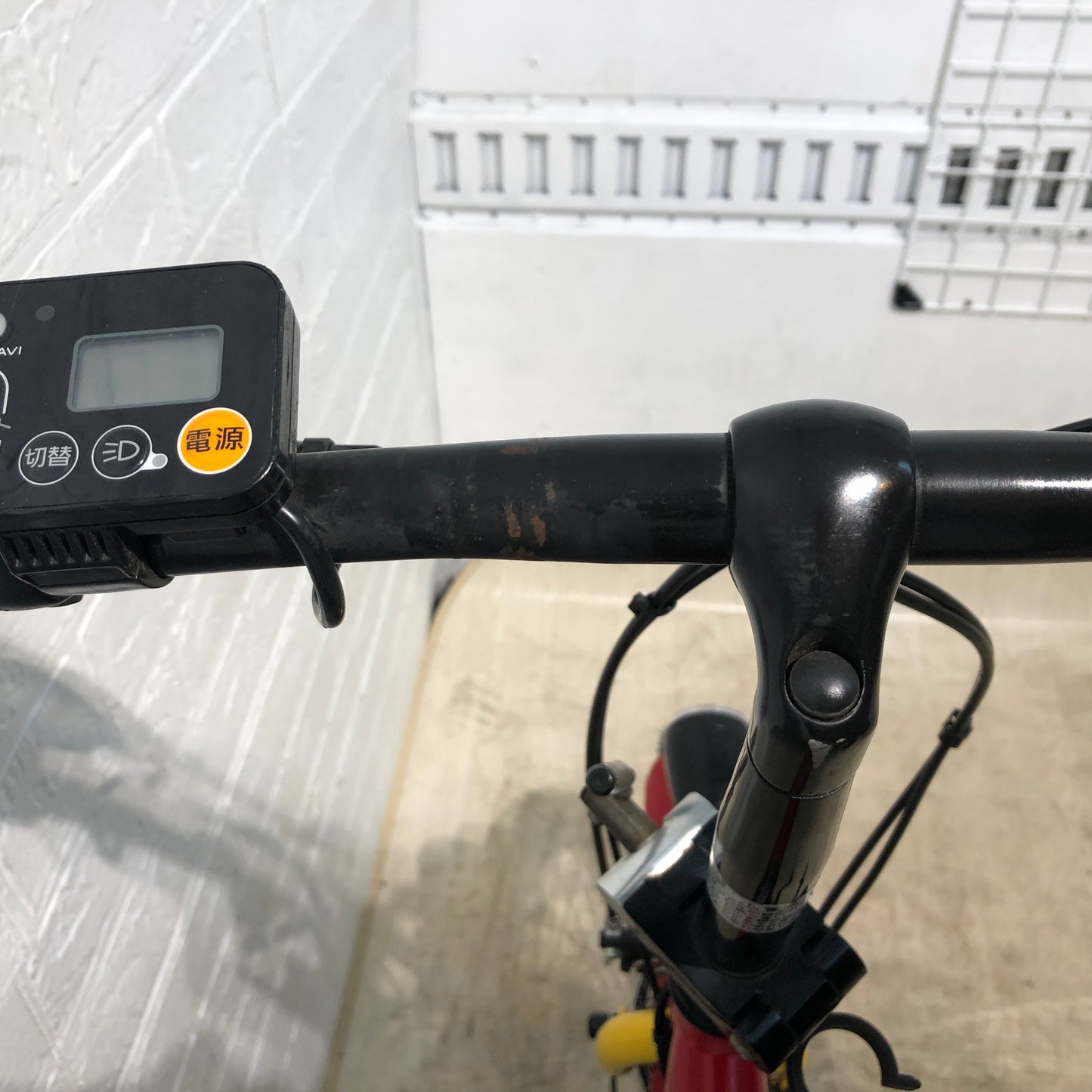 折りたたみ パナソニック オフタイム レッド × イエロー 前18×後20インチ YN039 【中古車】