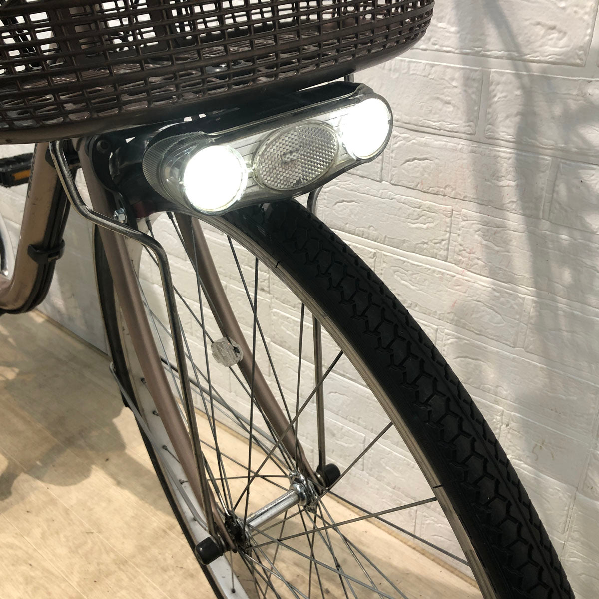 新品バッテリー パナソニック ビビ TX ゴールド 26インチ YS018 【中古車】