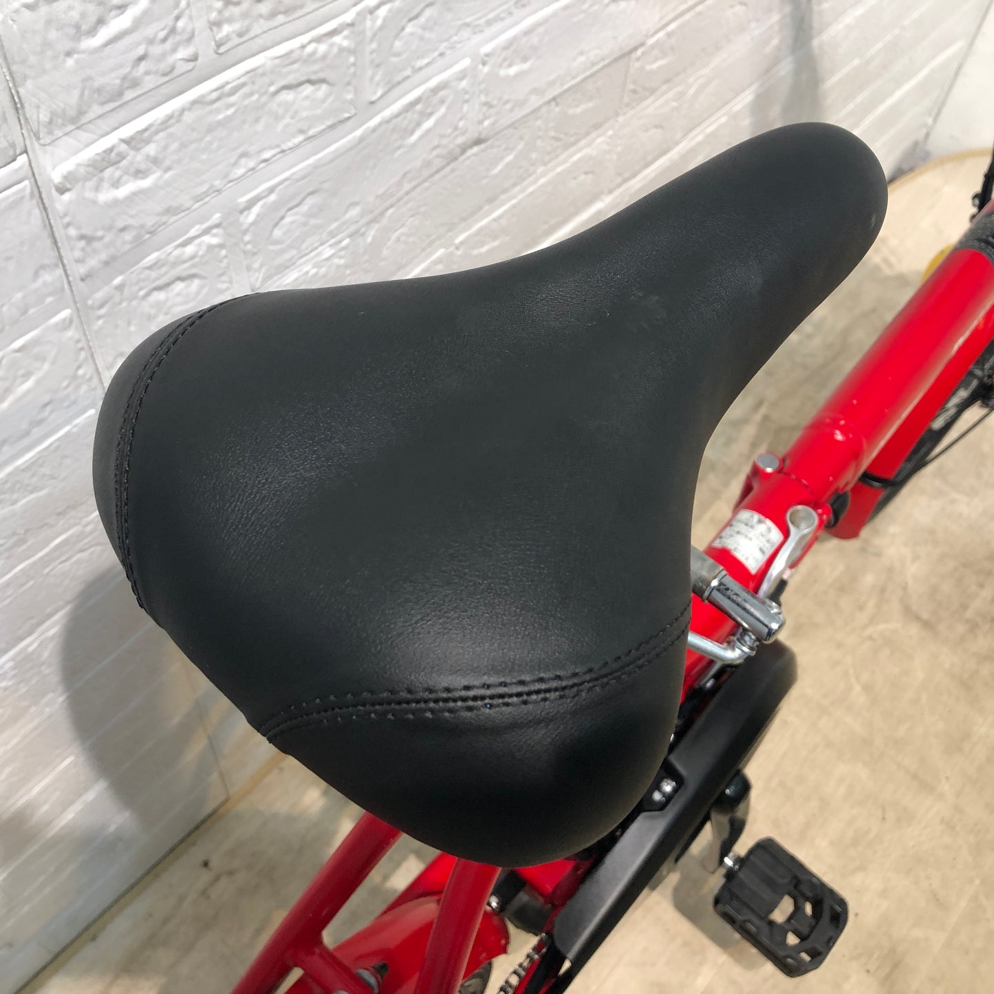 折りたたみ パナソニック オフタイム レッド × イエロー 前18×後20インチ YN043 【中古車】