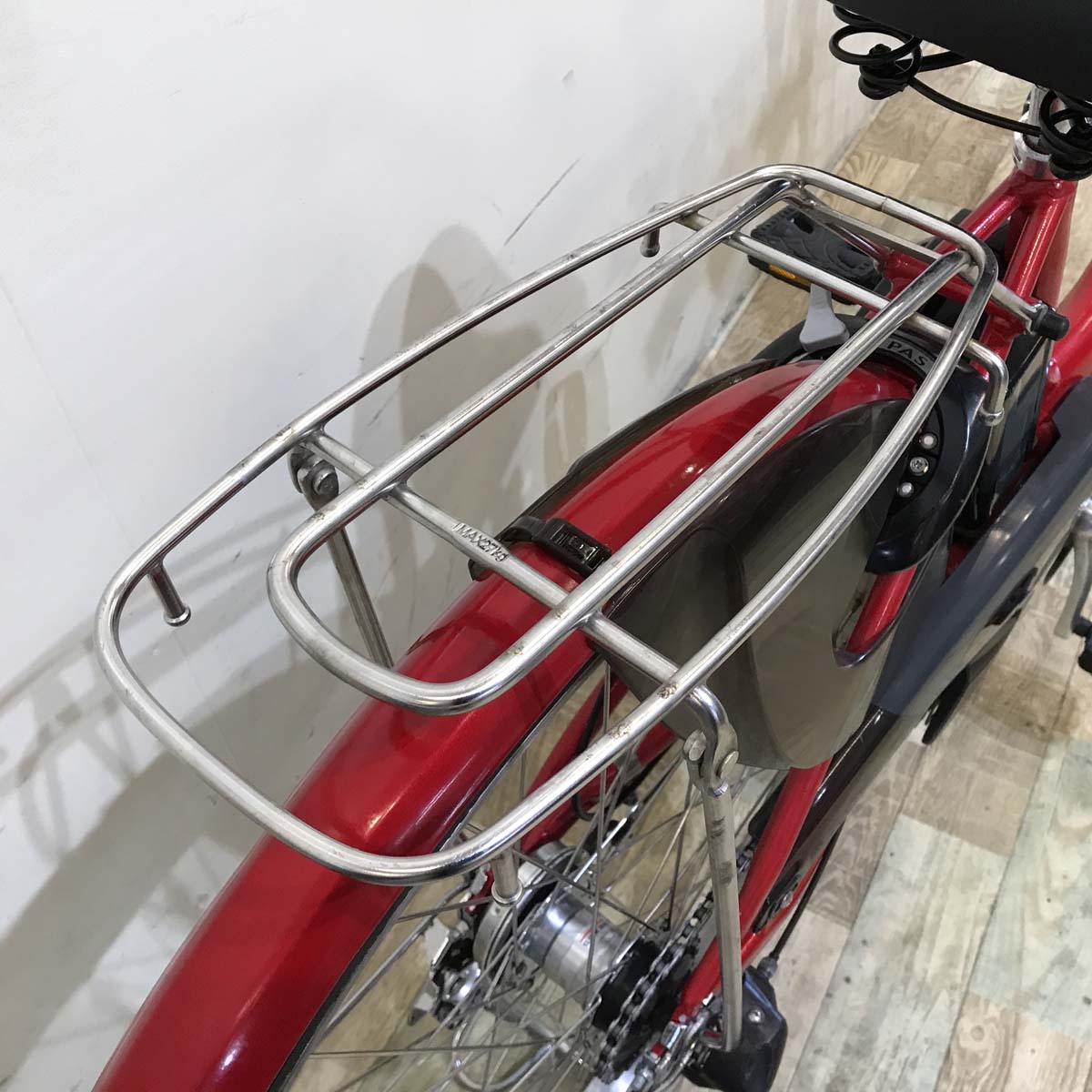 ヤマハ PAS ナチュラ XL DX レッド 26インチ KU002【中古車