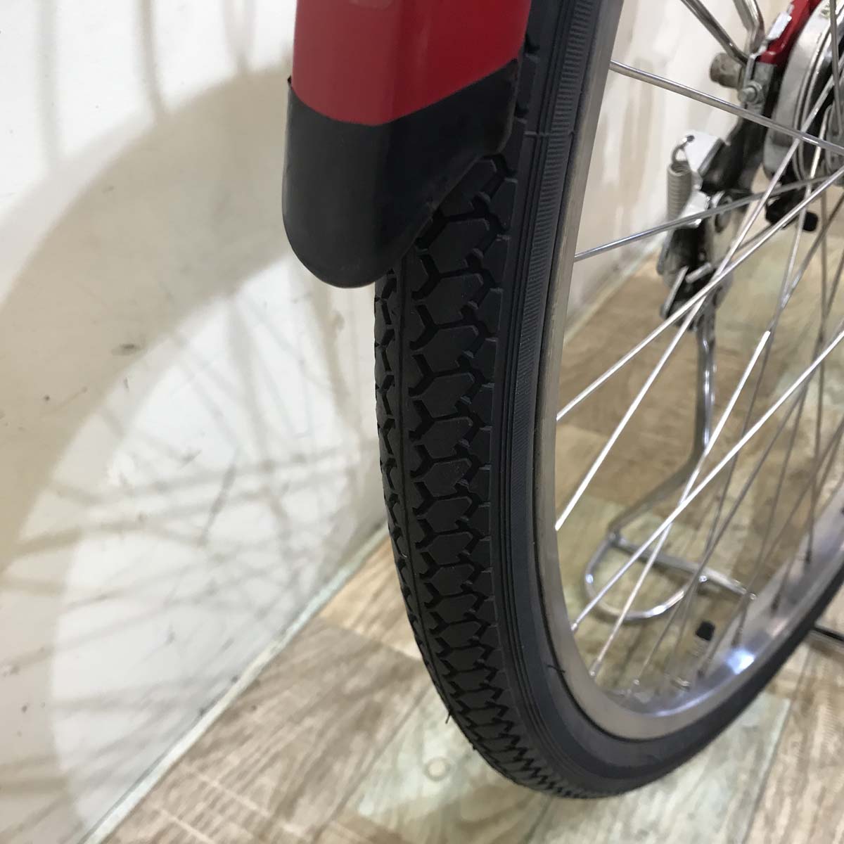 ヤマハ PAS ナチュラ XL DX レッド 26インチ KU002【中古車