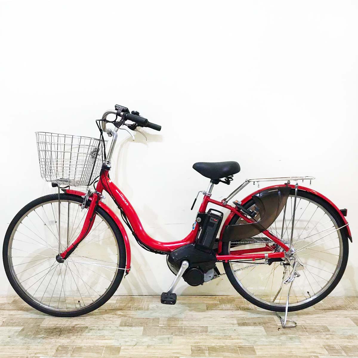 ヤマハ PAS ナチュラ XL DX レッド 26インチ KU002【中古車