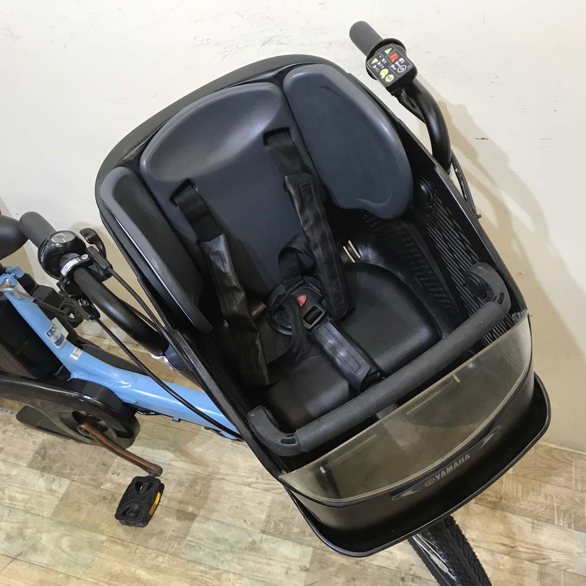ヤマハ PAS Kiss mini パス キッス ミニ ブルー 20インチ KY092【中古車】