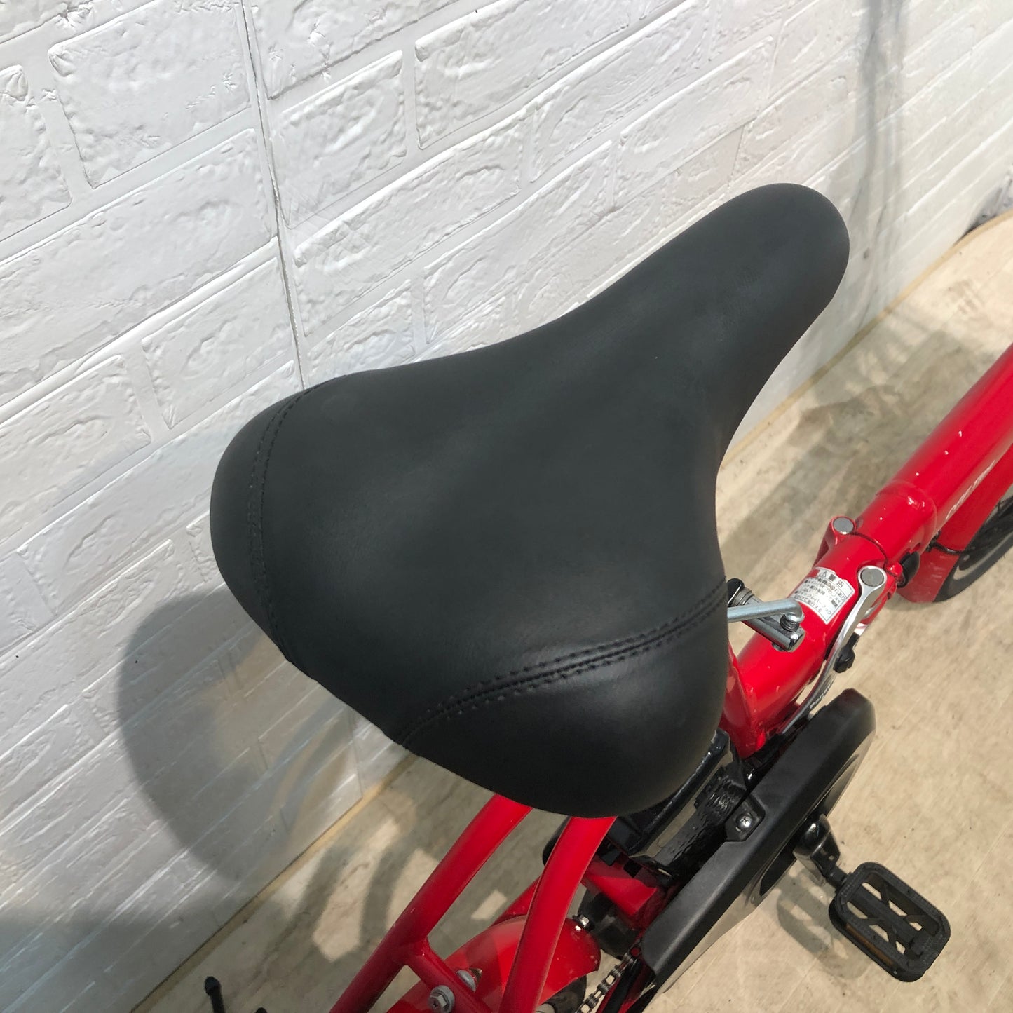 折りたたみ パナソニック オフタイム レッド × イエロー 前18×後20インチ YN058 【中古車】