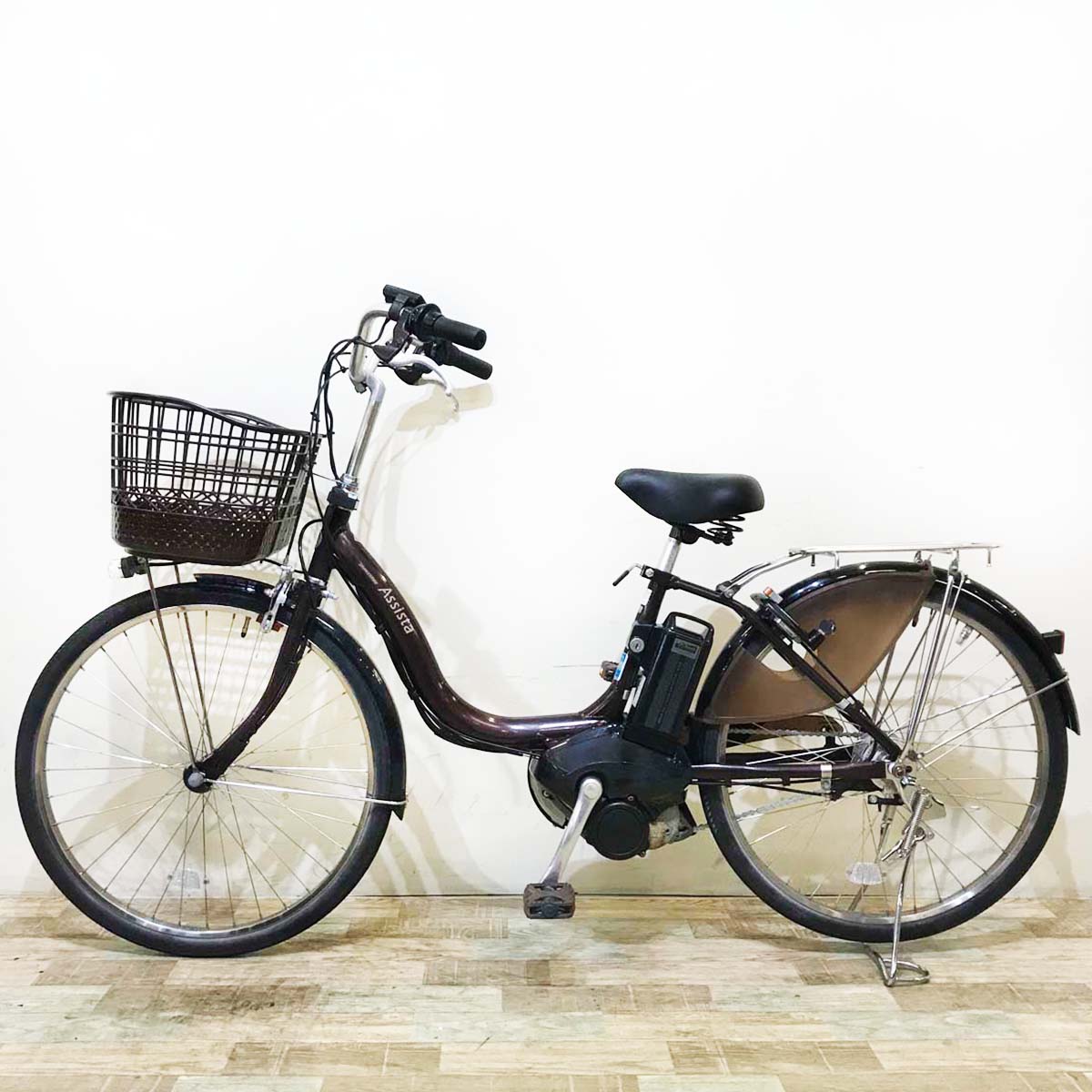 ブリヂストン アシスタ DX ブラウン 24インチ KU018 【中古車】