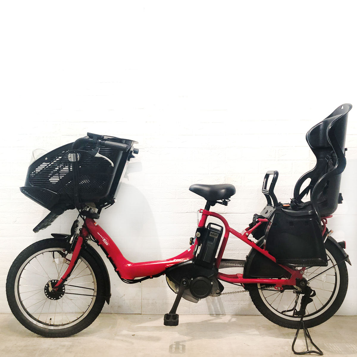 ヤマハ PAS Kiss mini パス キッス ミニ レッド 20インチ YS046【中古車】