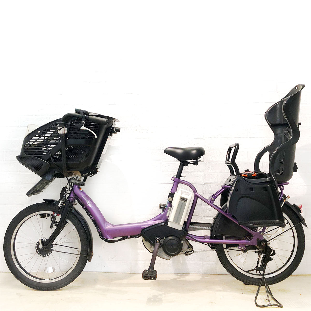 ヤマハ PAS Kiss mini XL パス キッス ミニ XL パープル 20インチ YX034【中古車】