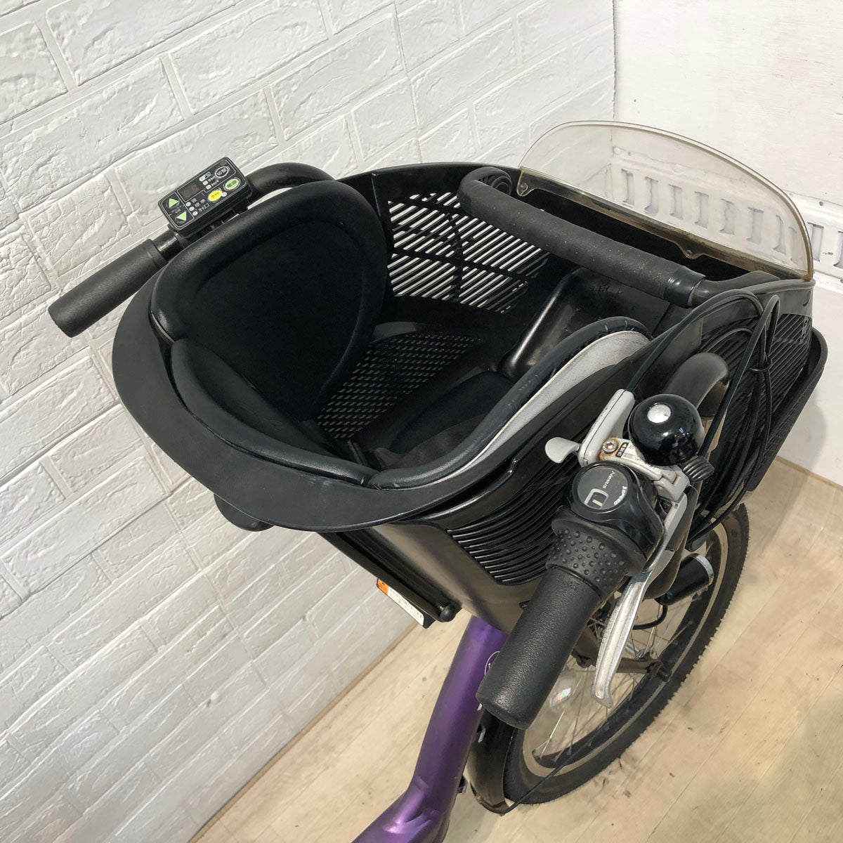 ヤマハ PAS Kiss mini XL パス キッス ミニ XL パープル 20インチ YX034【中古車】