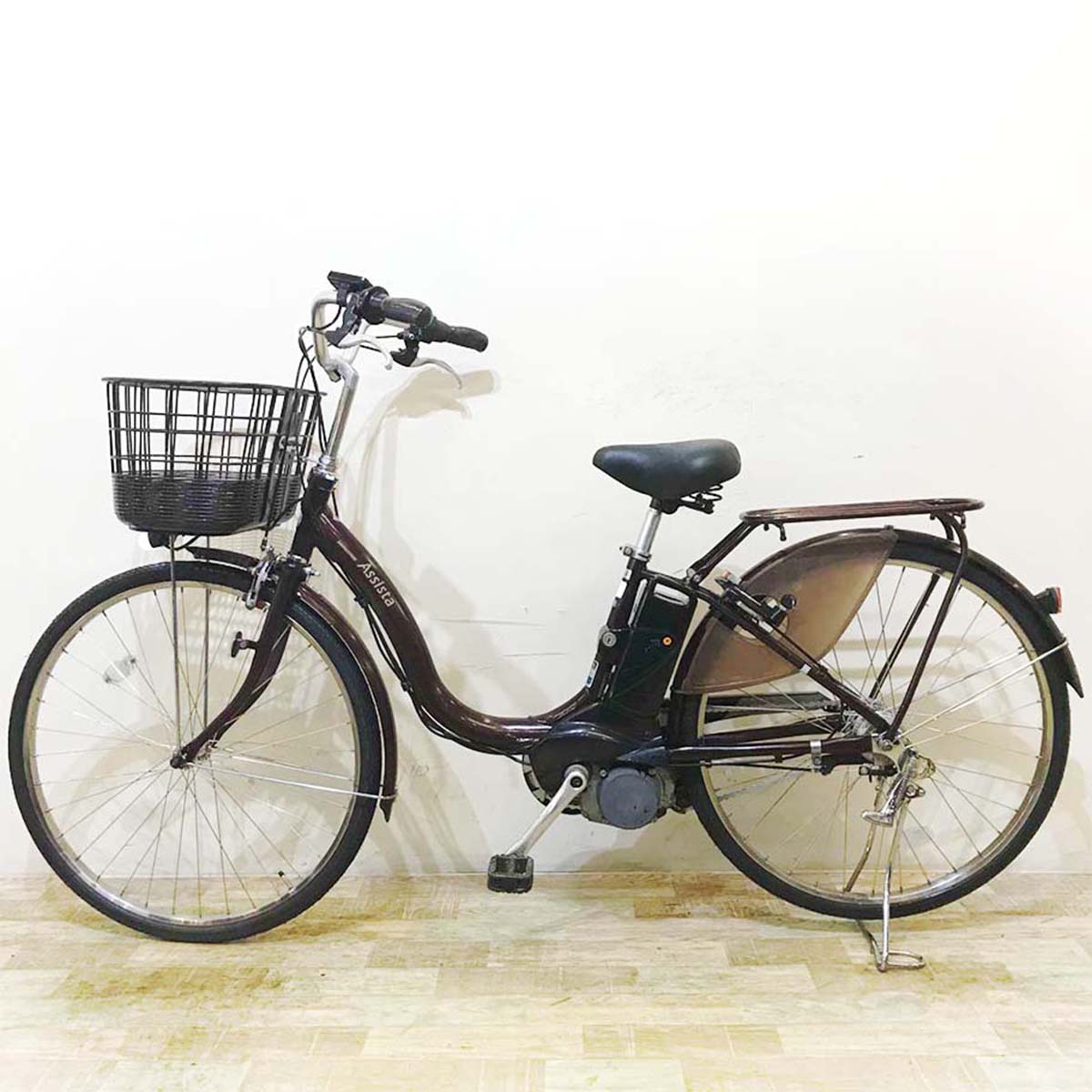 ブリヂストン アシスタ ベーシック ブラウン 26インチ KD079 【中古車】