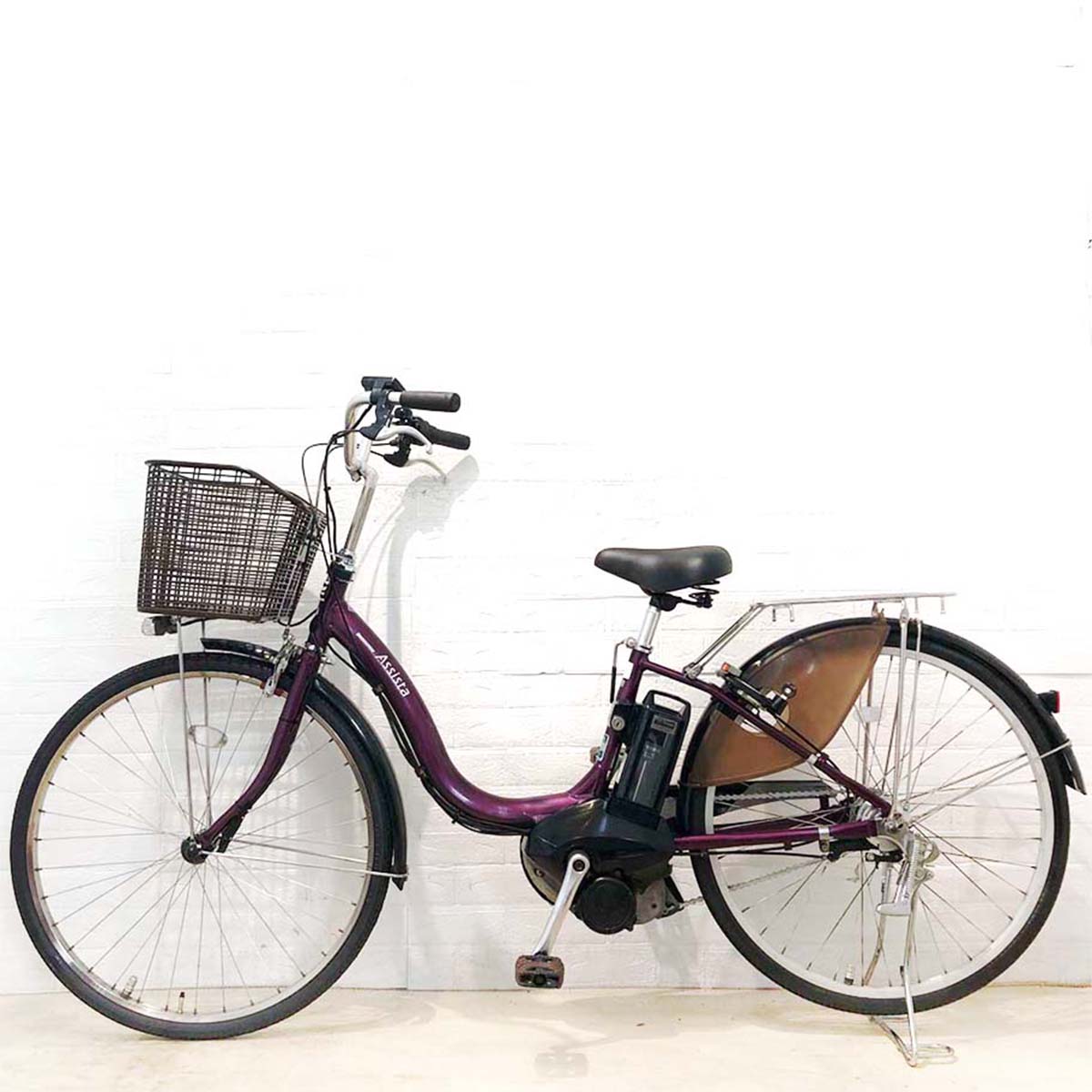 ブリヂストン アシスタ DX パープル 26インチ YX038 【中古車】