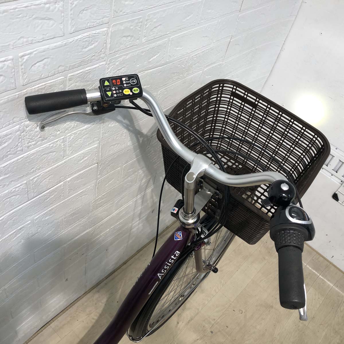 ブリヂストン アシスタ DX パープル 26インチ YX038 【中古車】