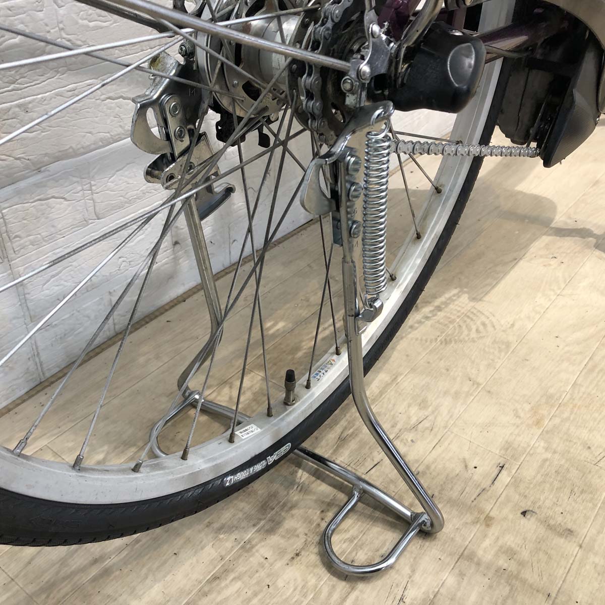 ブリヂストン アシスタ DX パープル 26インチ YX038 【中古車】