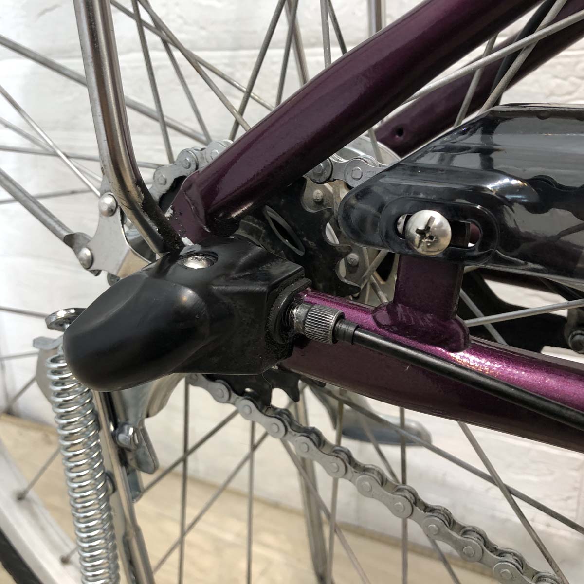 ブリヂストン アシスタ DX パープル 26インチ YX038 【中古車】