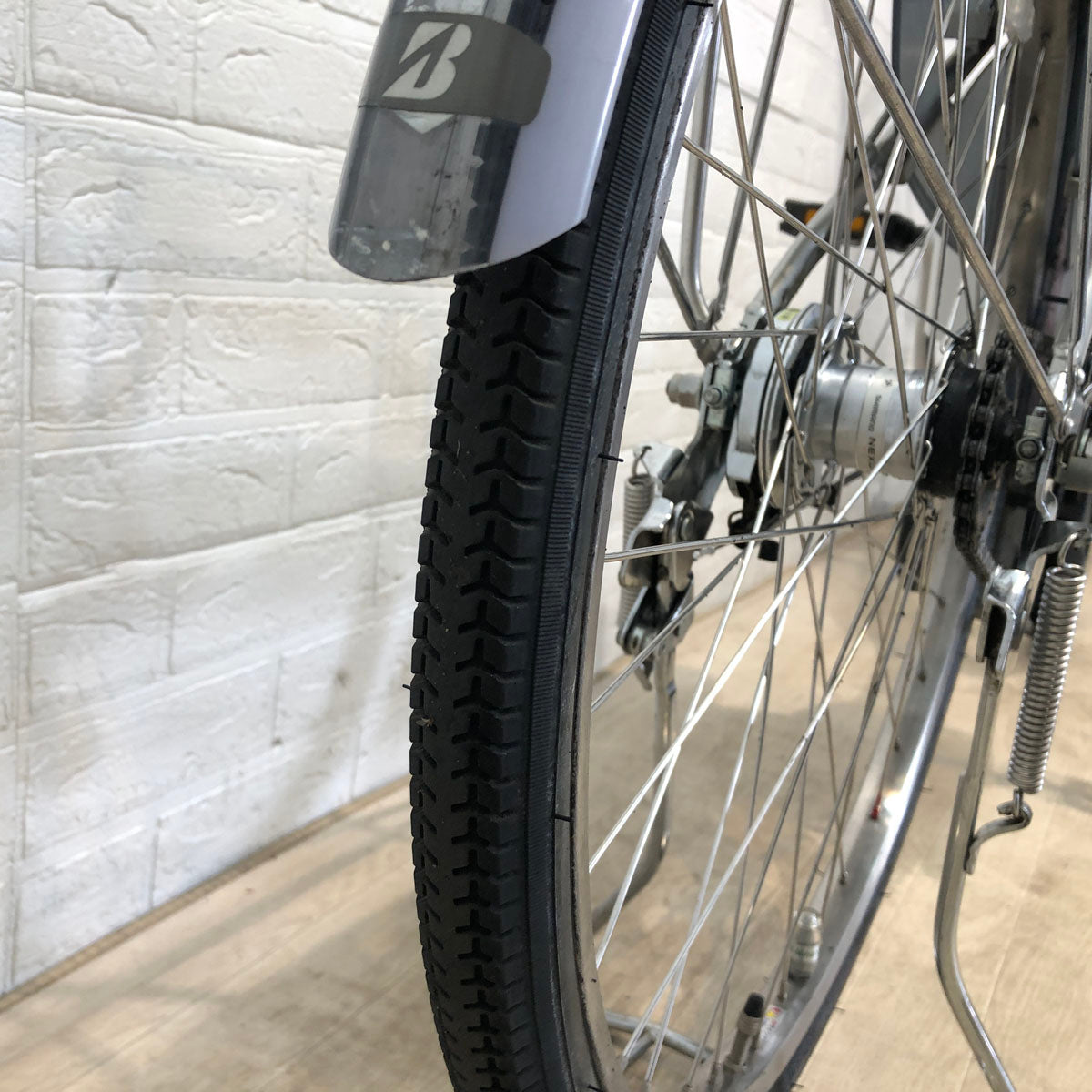 ブリヂストン アシスタ DX シルバー 26インチ YX040 【中古車】