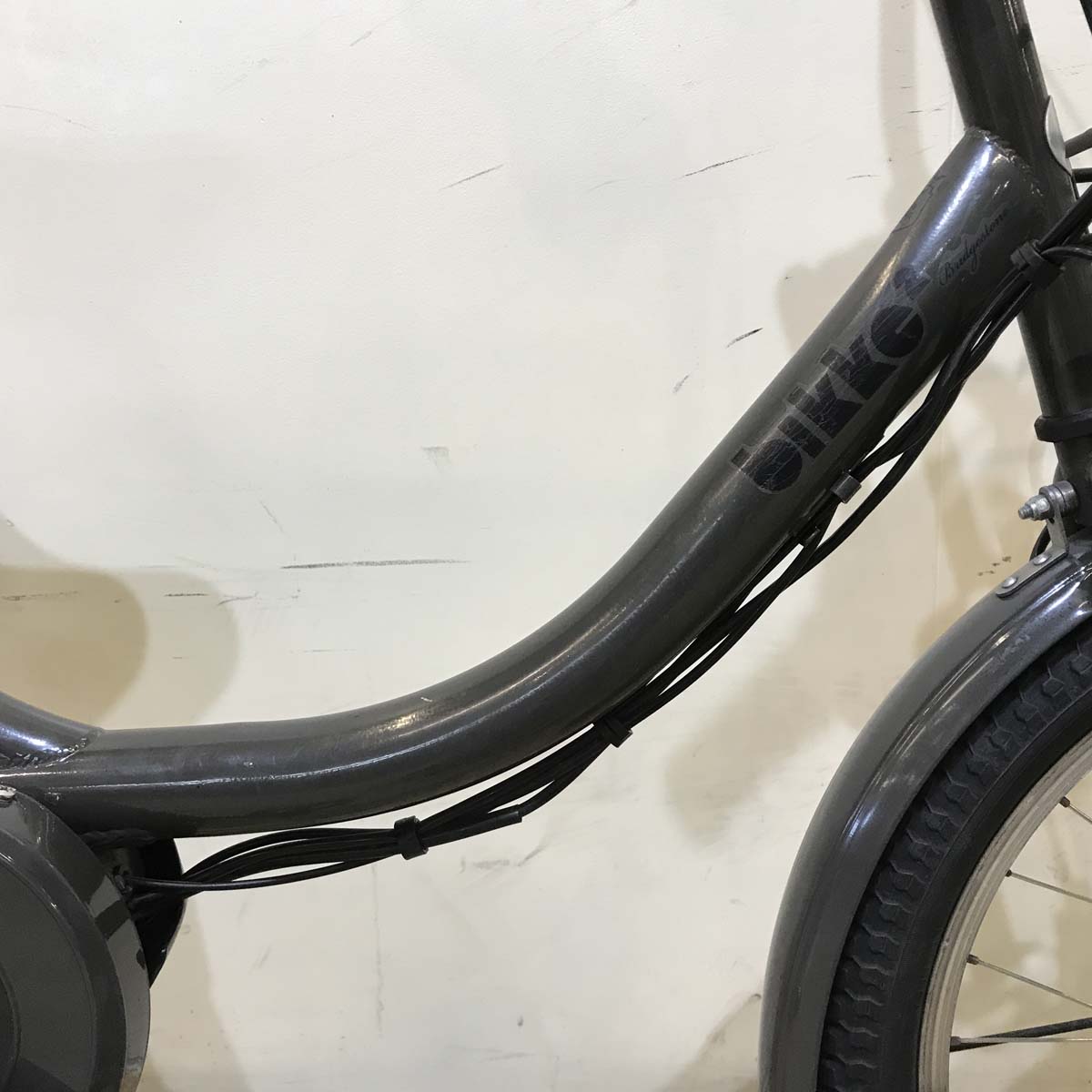 ブリヂストン bikke 2 e ビッケ ツー イー グレー 20インチ KU030 【中古車】