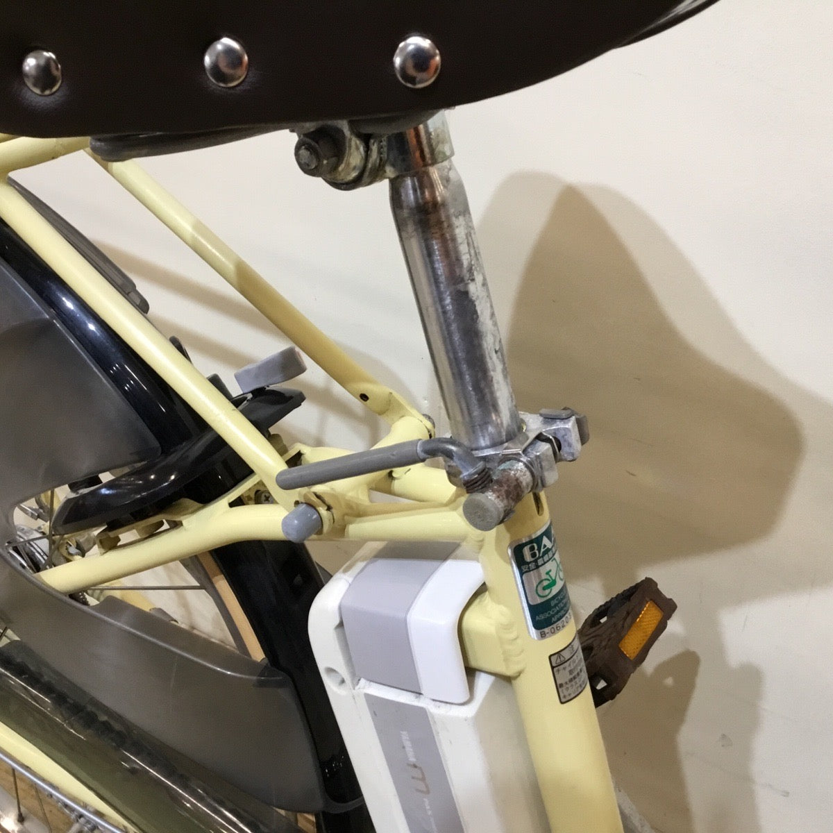 ヤマハ PAS ナチュラ M イエロー 26インチ KL033【中古車】