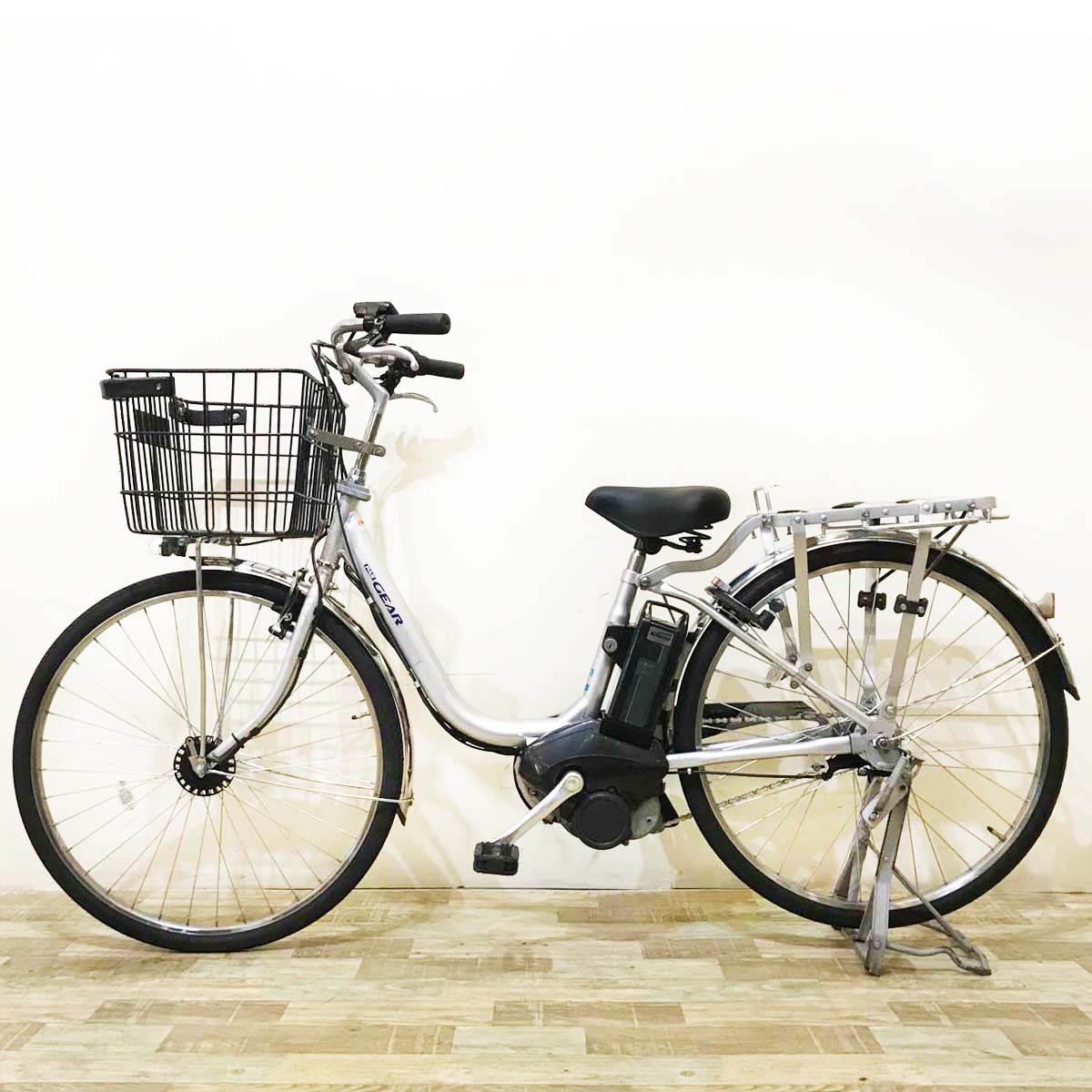 ヤマハ PAS GEAR U パス ギア ユー シルバー 26インチ KU041 【中古車】