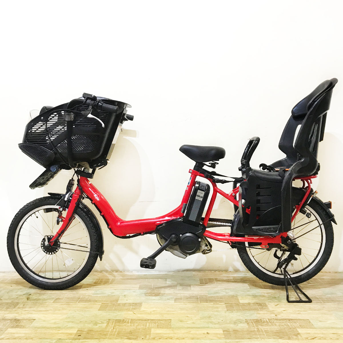 ヤマハ PAS Kiss mini パス キッス ミニ レッド 20インチ KP084 【中古車】