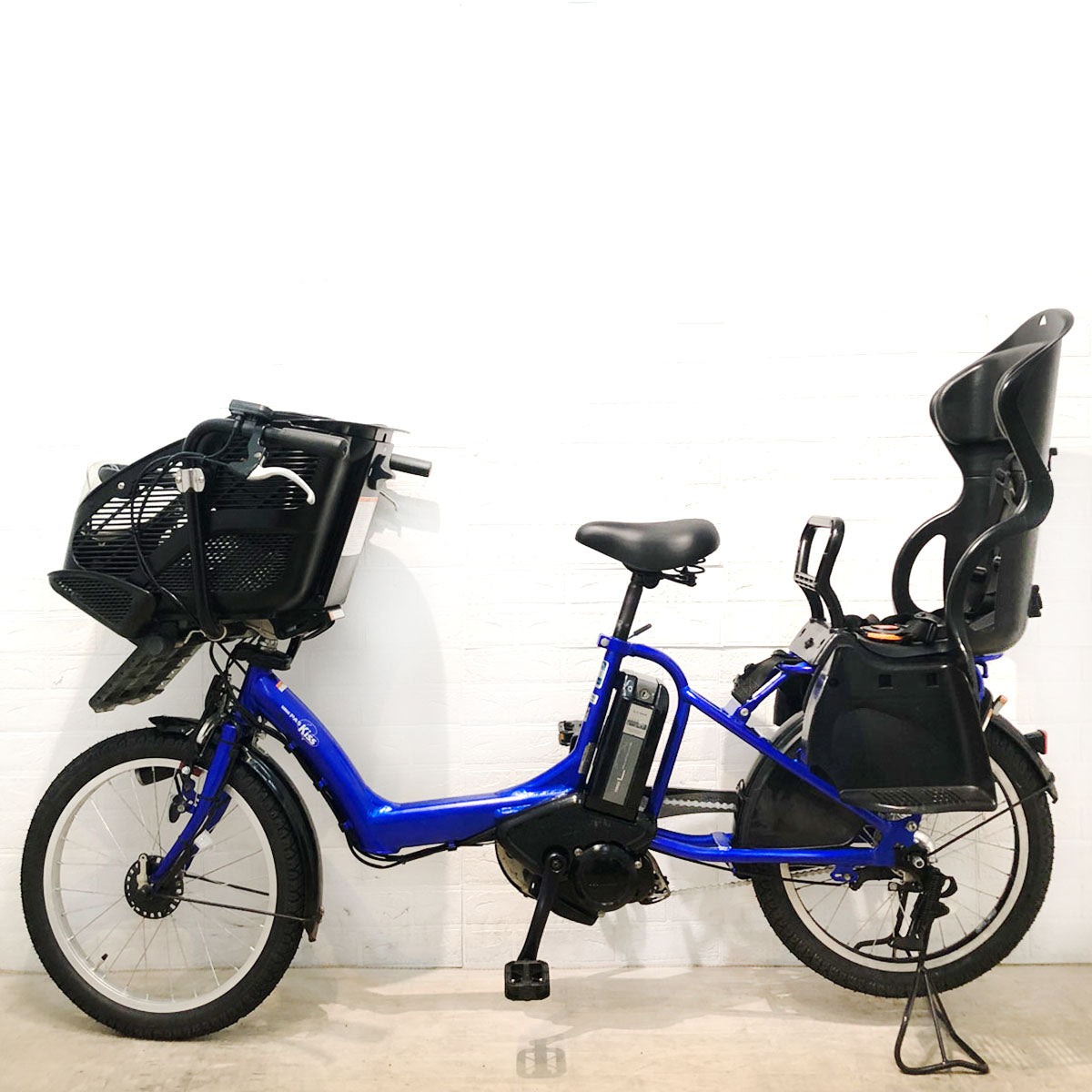 ヤマハ PAS Kiss mini パス キッス ミニ ブルー 20インチ YS077【中古車】