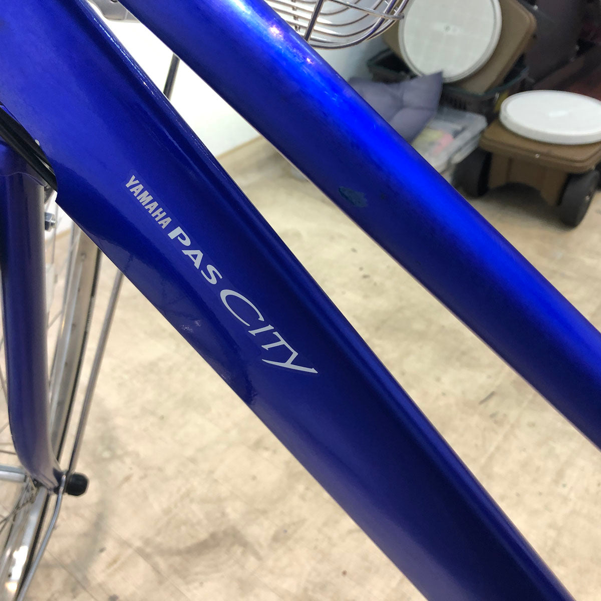 ヤマハ PAS CITY S8 パス シティ S8 ブルー 27インチ YX066 【中古車】