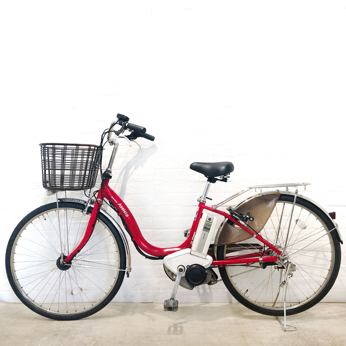 ブリヂストン アシスタ プラス レッド 26インチ YT001 【中古車】