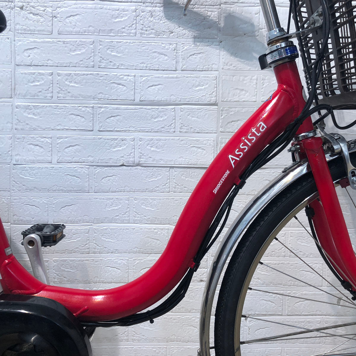 ブリヂストン アシスタ プラス レッド 26インチ YT001 【中古車】
