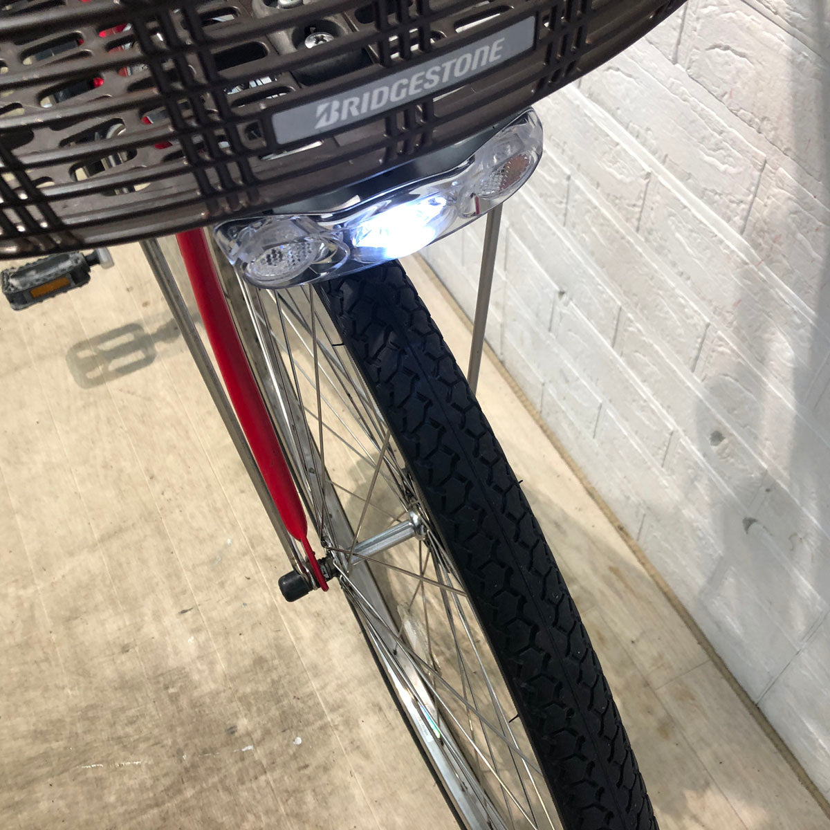 ブリヂストン アシスタ プラス レッド 26インチ YT001 【中古車】