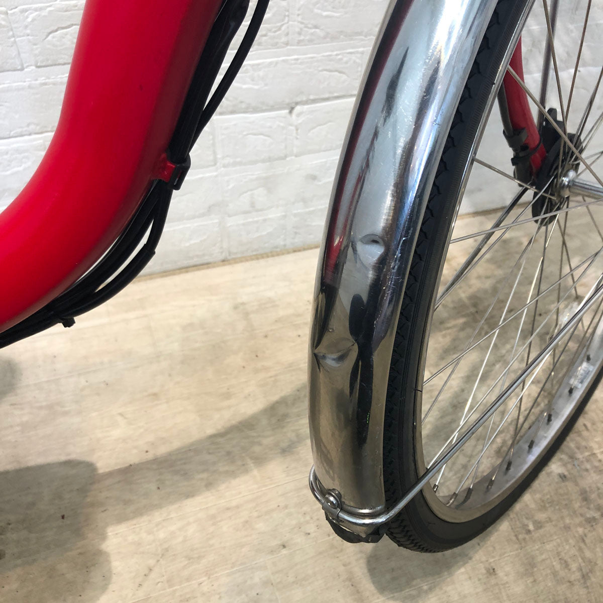 ブリヂストン アシスタ プラス レッド 26インチ YT001 【中古車】