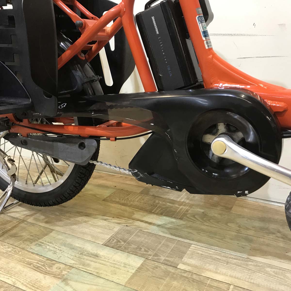 ブリヂストン アンジェリーノ プティット e オレンジ 20インチ KZ002【中古車】