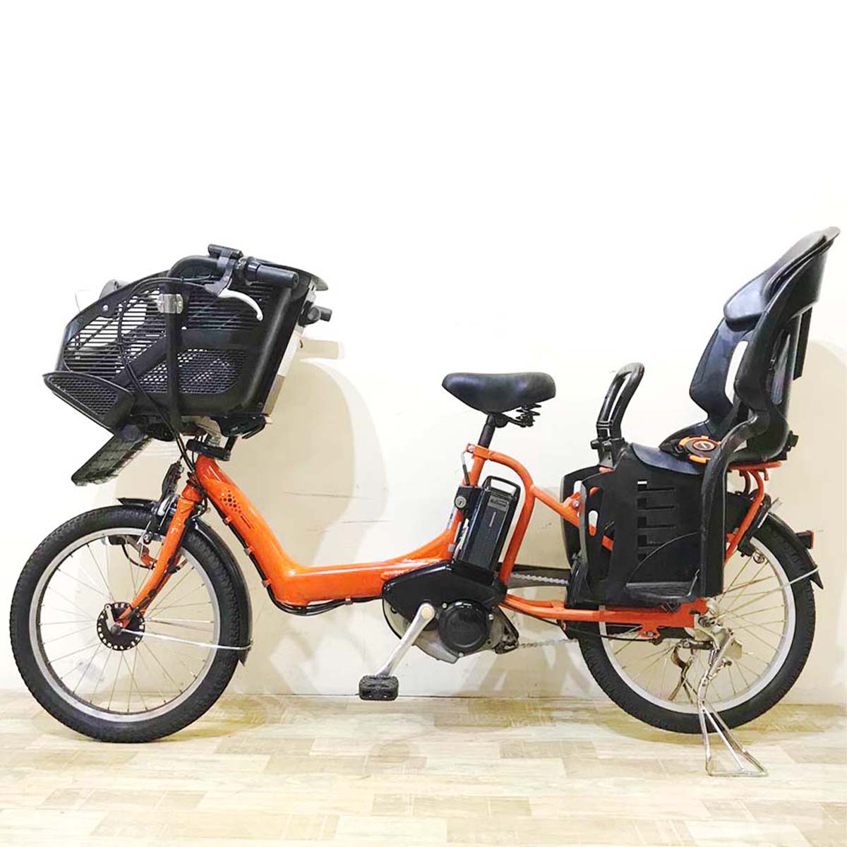 ブリヂストン アンジェリーノ プティット e オレンジ 20インチ KZ002【中古車】