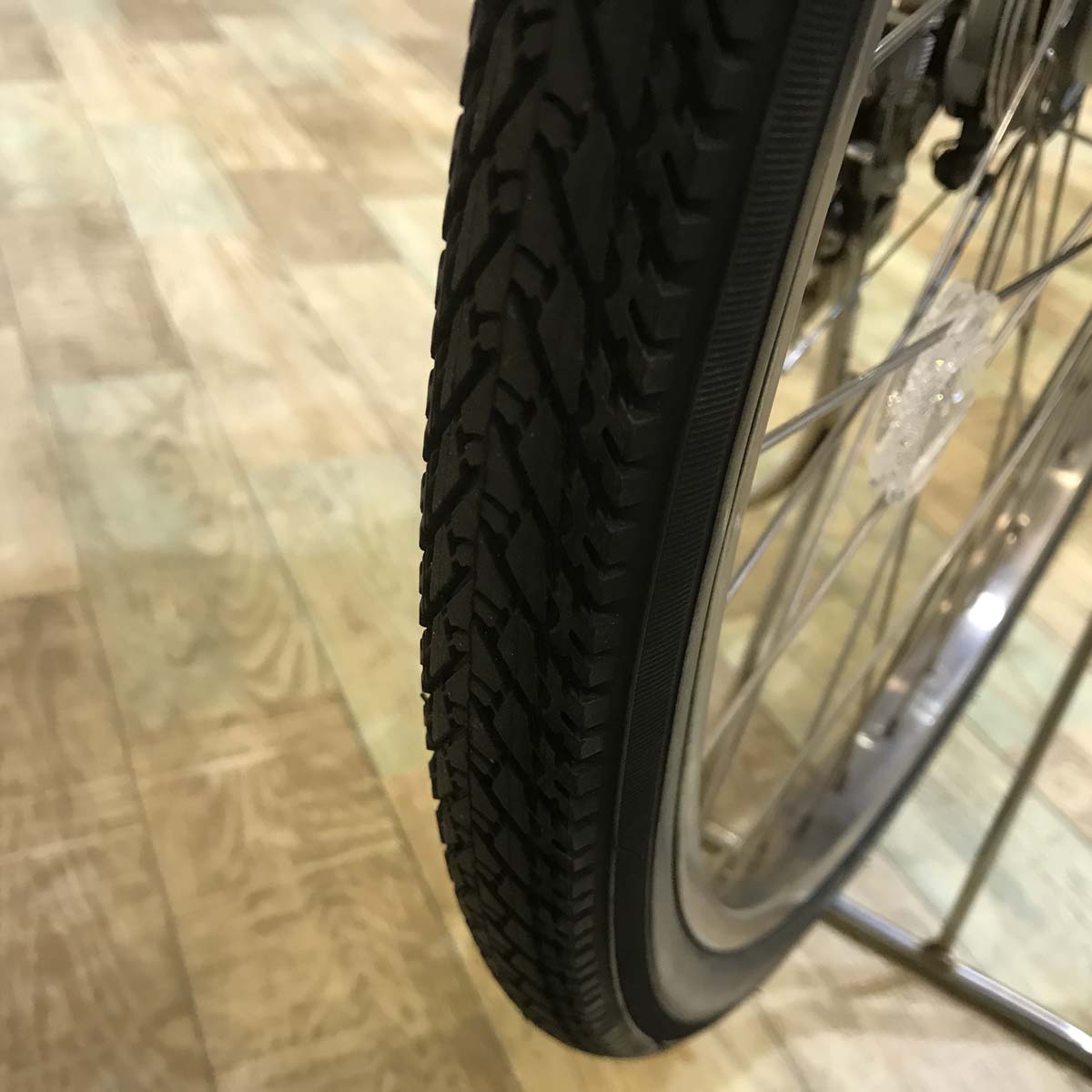 パナソニック ギュット DX グリーン 前22×後26インチ KZ004【中古車】