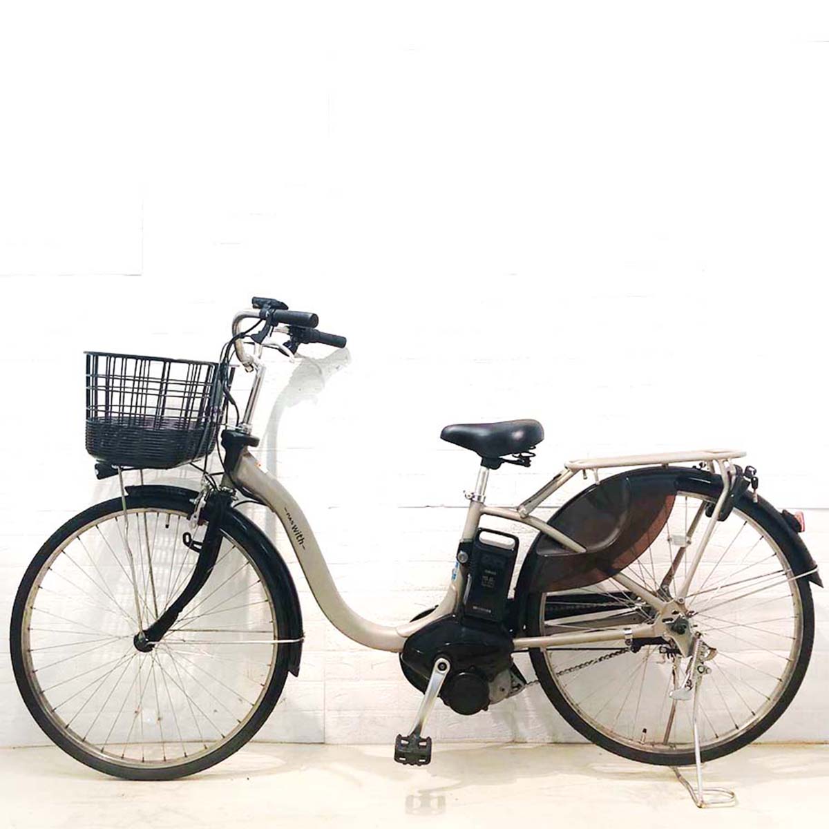 ヤマハ PAS With パス ウィズ ベージュ 26インチ YX086【中古車】