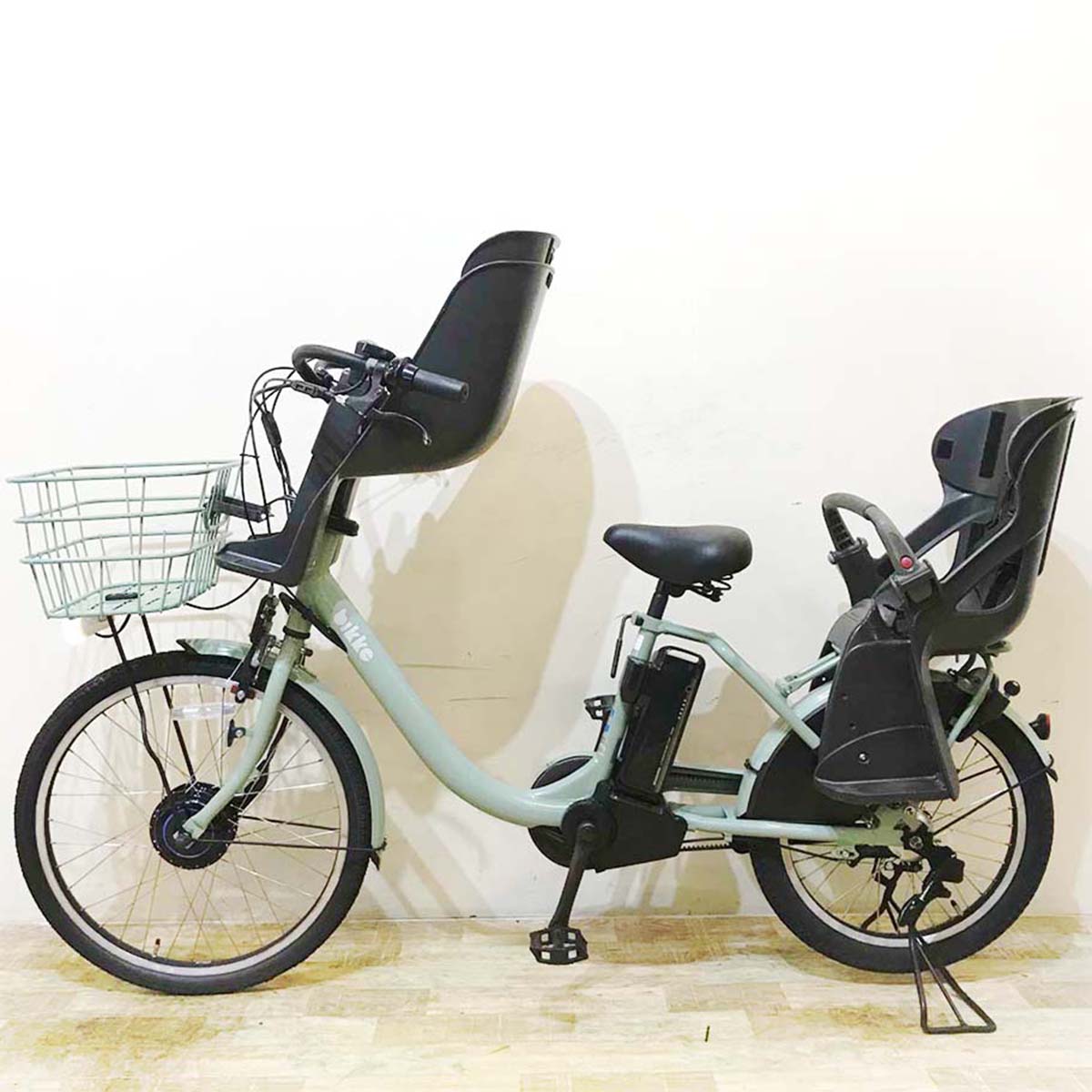 ブリヂストン bikke MOB dd ビッケ モブ dd グリーン 前24×後20インチ KE015 【中古車】